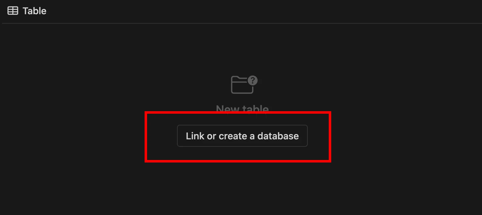 Notion Database 教學截圖